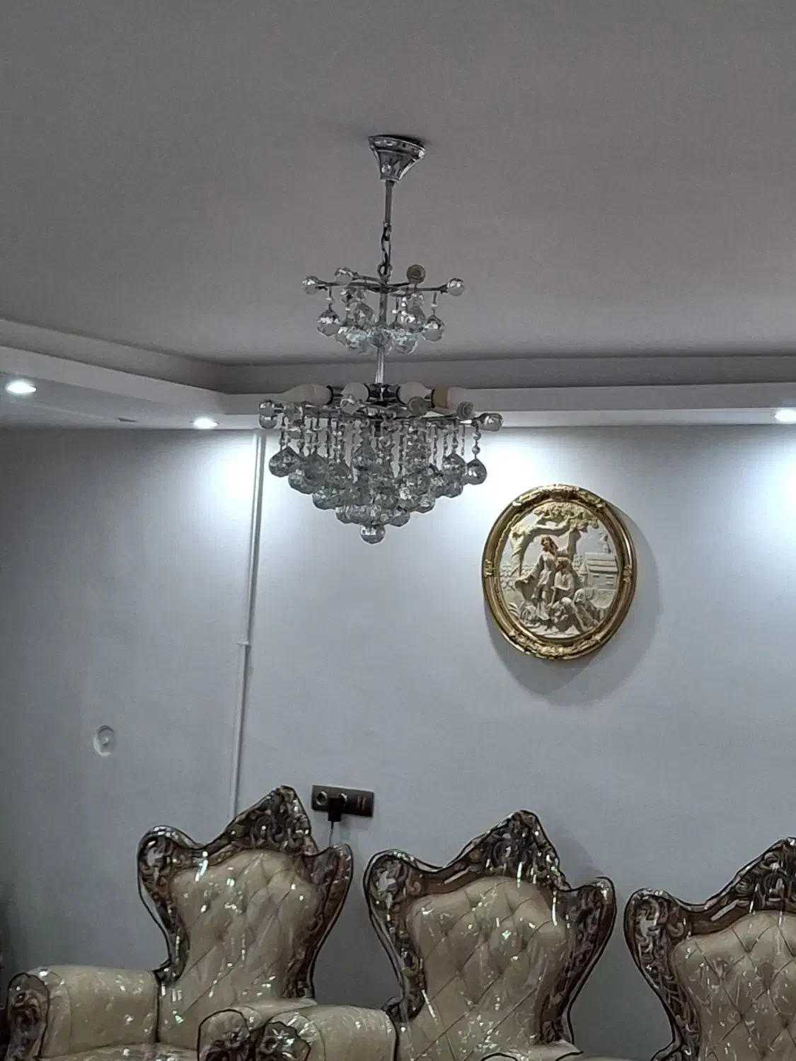 3 عدد لوستر 7شاخه|لوستر و چراغ آویز|همدان, |دیوار