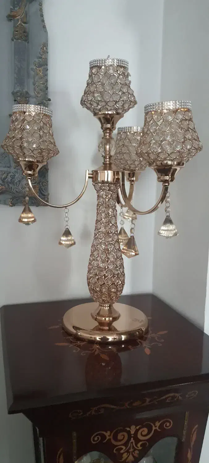 چراغ  رو میزی جفت  ۷ تومن|چراغ خواب و آباژور|اردبیل, |دیوار