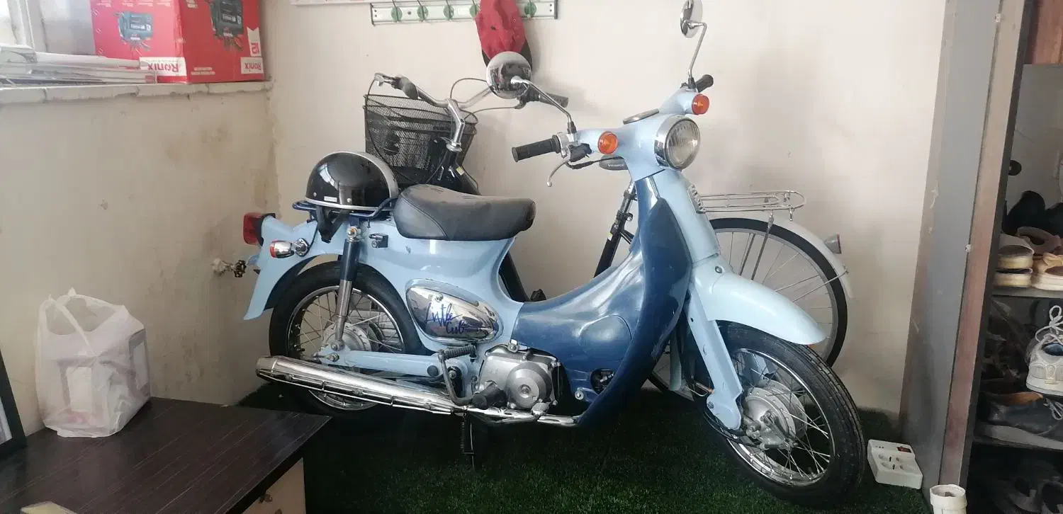 موتور هندا لیتل کاپ کلکسیونی ژاپنی|موتورسیکلت|تهران, فلسطین (میدان انقلاب)|دیوار