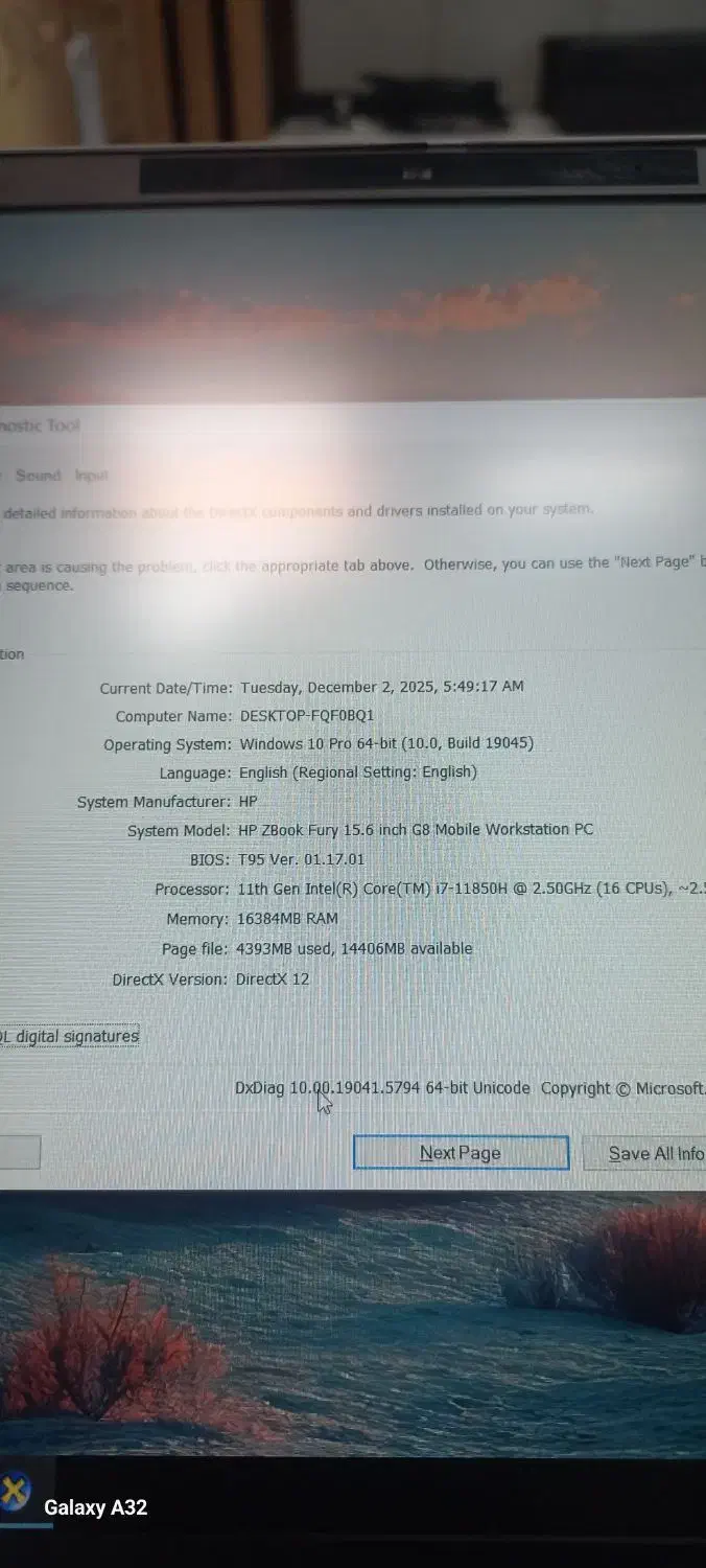 لپتاپ G8 برند Hp|رایانه همراه|تهران, نجات اللهی|دیوار