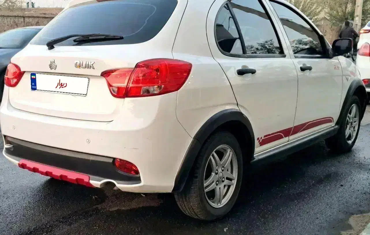 کوییک آر ۱۴۰۱ سقف قرمز با رینگ|خودرو سواری و وانت|چهاردانگه (تهران), |دیوار