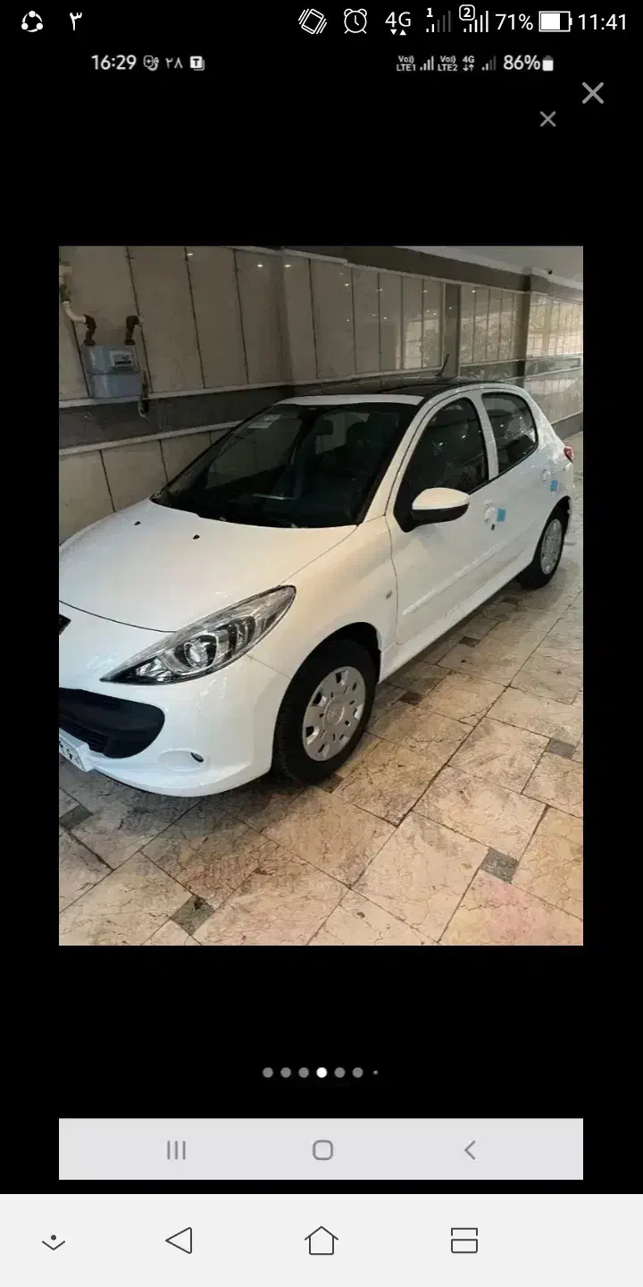 پژو ۲۰۷ سقف شیشه ای ارتقا یافته استاندارد ۸۵ گانه|خودرو سواری و وانت|کرمانشاه, |دیوار