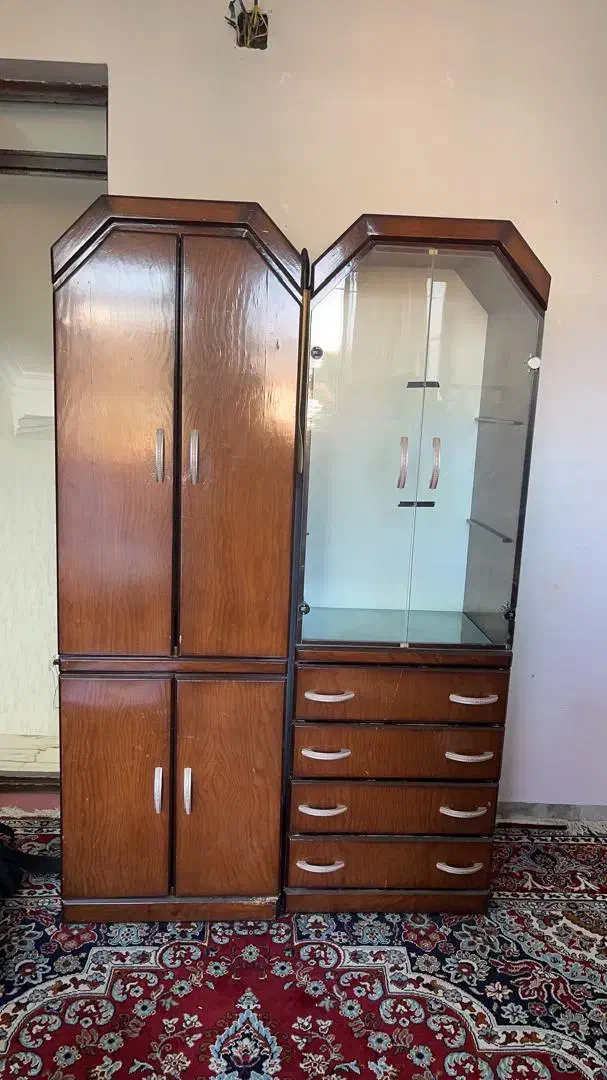 کمدورخت آویزودراوردست سازچوبی و باکیفیت درحدنو|جاکفشی، کمد، دراور|گرگان, |دیوار