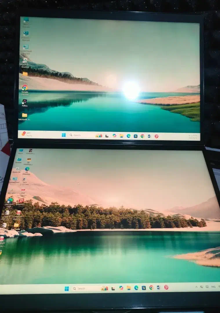 نوت بوک دو دیسپلی با نام تجاری N-ONE  صفحه لمسی|رایانه همراه|تهران, شیخ هادی|دیوار