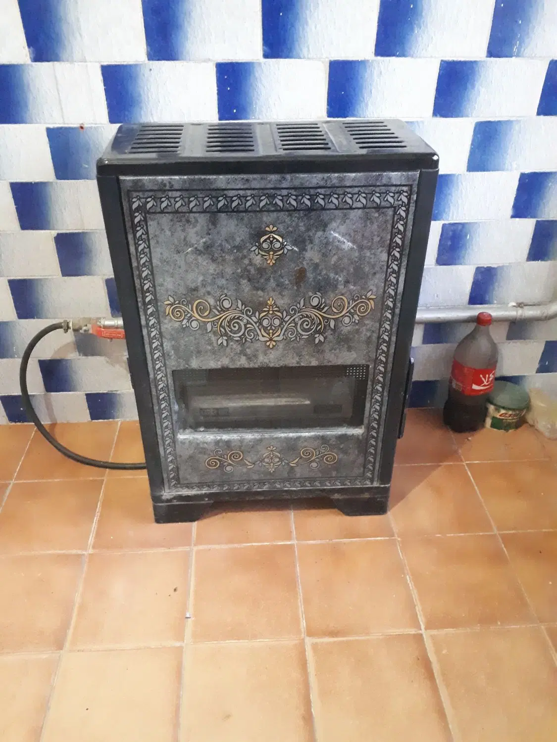 بخاری|بخاری، هیتر، شومینه|میانه, |دیوار