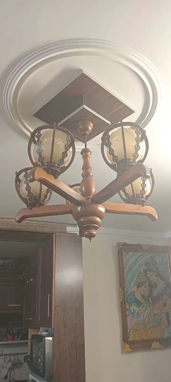 لوستر|لوستر و چراغ آویز|ساری, |دیوار