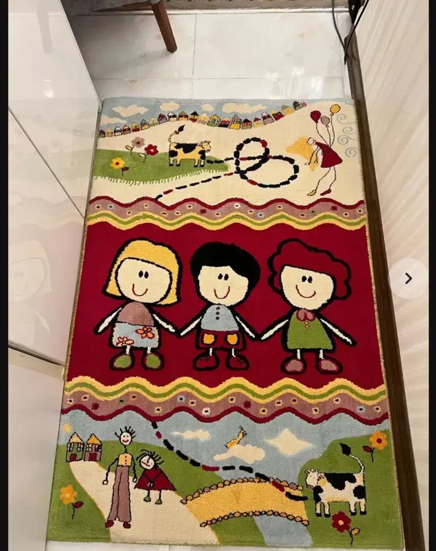 فرش کودک-نوجوان|فرش|تهران, سازمان برنامه جنوبی|دیوار