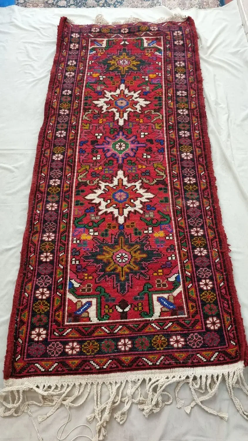 یک جفت کناره دستبافت وفرش ماشینی ۶ متری|فرش|تبریز, |دیوار