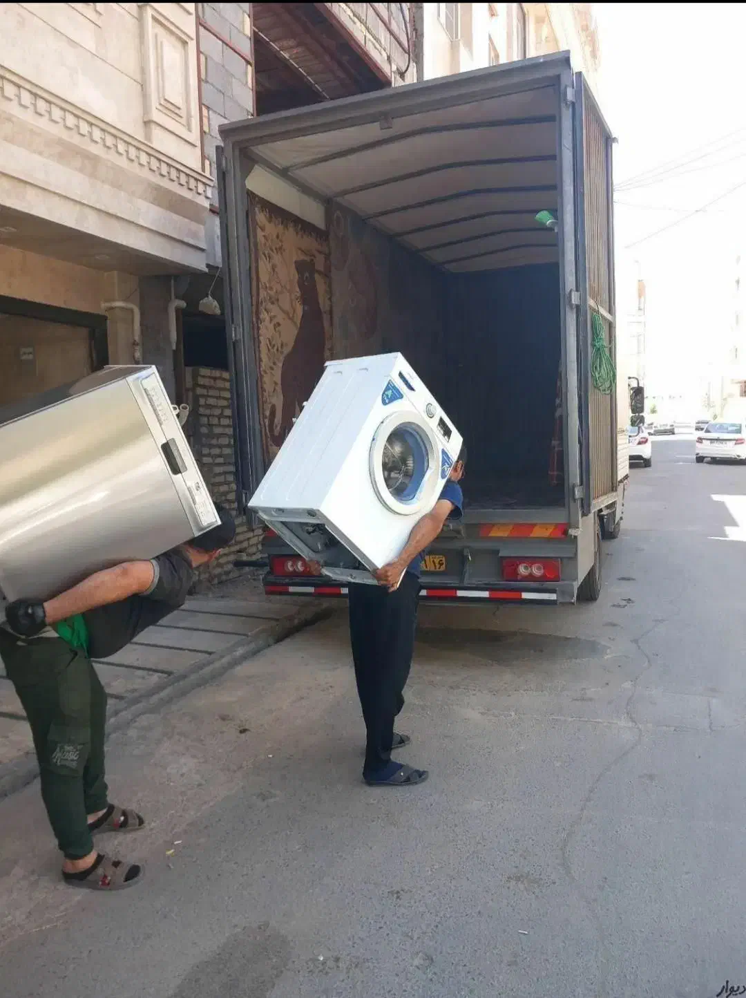 باربری ((رفاه بار)) اثاث منزل کش باکارگر۲۴ساعیه|خدمات حمل و نقل|اردبیل, |دیوار