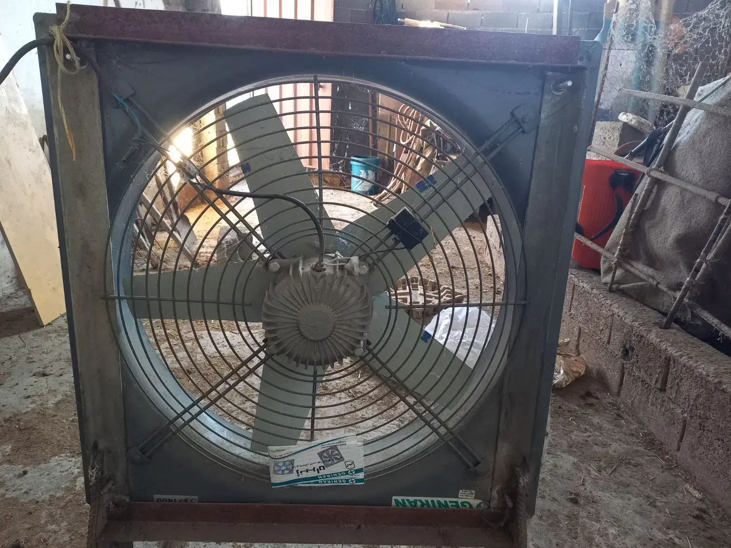 هواکش صنعتی|ماشین‌آلات صنعتی|بابل, |دیوار