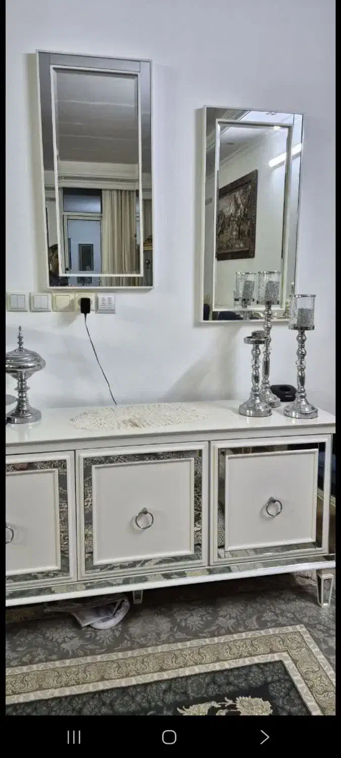 میز و کنسول و آیینه|بوفه، ویترین، کنسول|قم, باغ کرباسی|دیوار