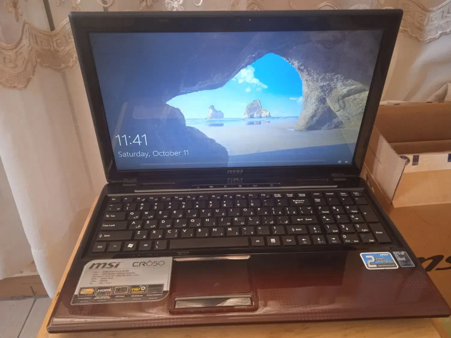 لپ تاپ MSI مدل CR650|رایانه همراه|تهران, شمیران‌نو|دیوار