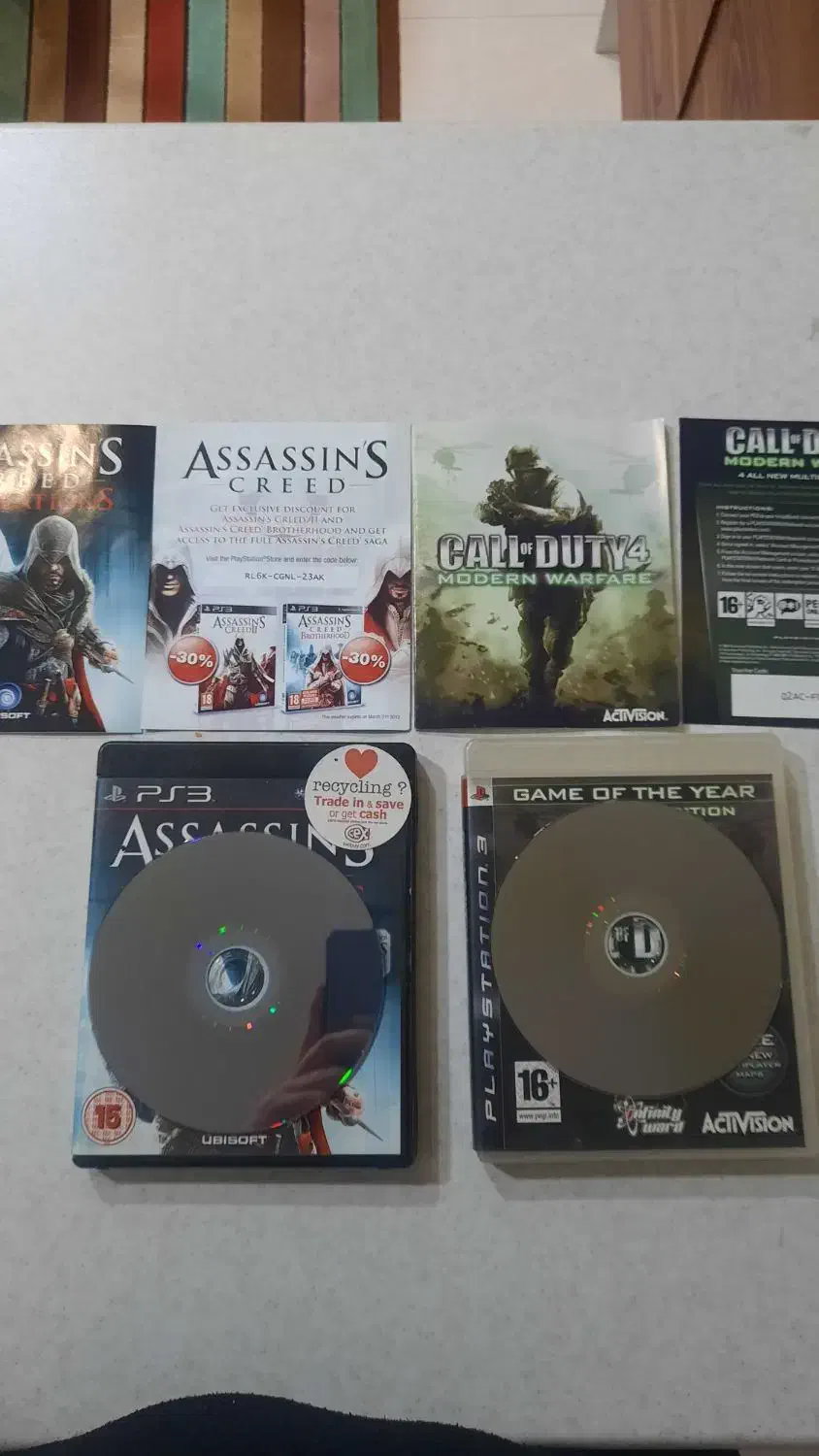 ۴ عدد بازی ps3|کنسول، بازی ویدئویی و آنلاین|تهران, حکیمیه|دیوار