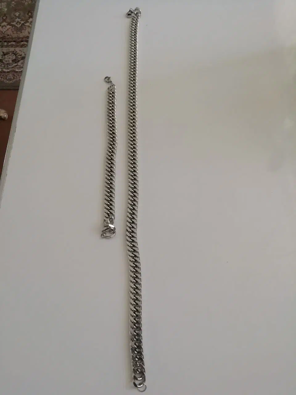 ست گردنبند و دستبند استیل|بدلیجات|قم, شاه ابراهیم|دیوار