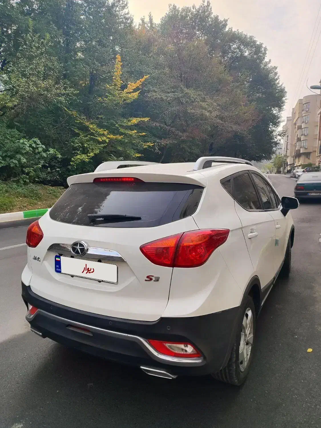 جک s3 سفید|خودرو سواری و وانت|گرگان, |دیوار