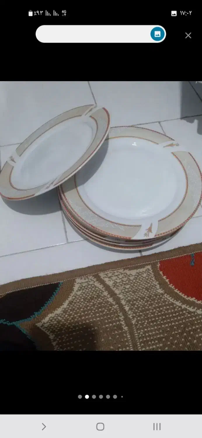 بشقاب پلو خوری نونو اصلا استفاده نشده|ظروف سرو و پذیرایی|پاکدشت, شهرک امام رضا|دیوار