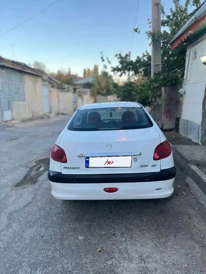 ۲۰۶اس دی مدل۹۶|خودرو سواری و وانت|خلخال, |دیوار