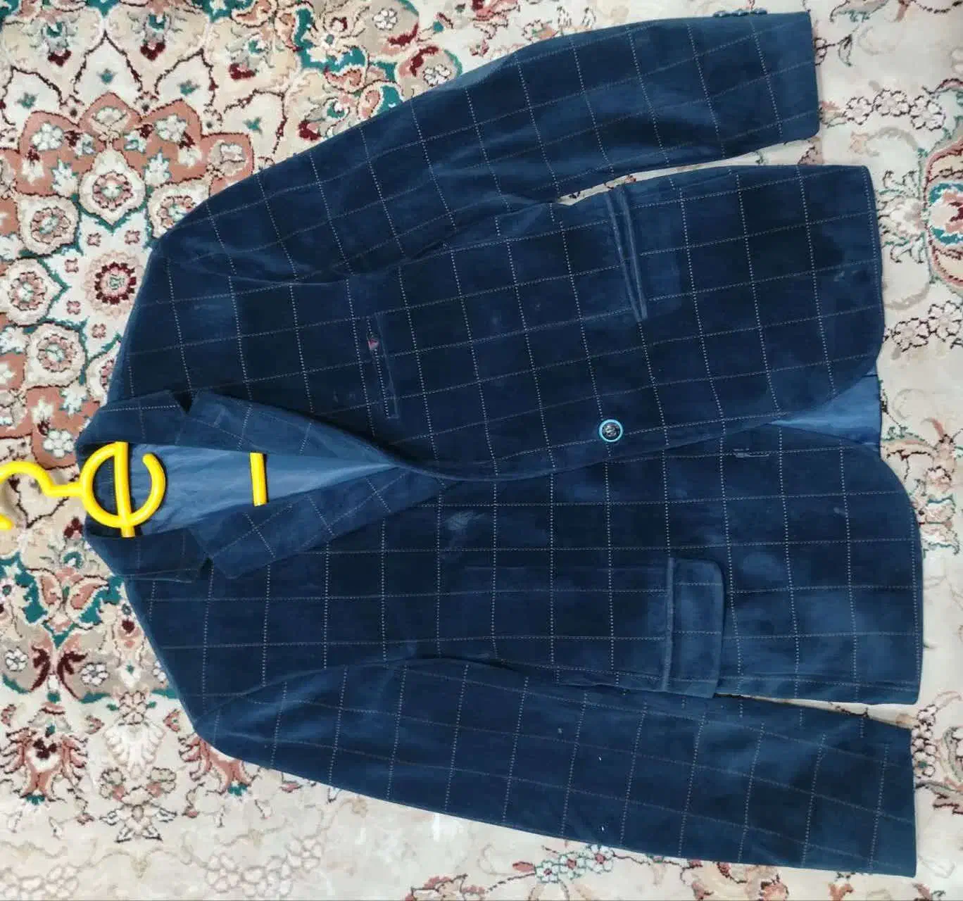 کت تک مخمل جنس درجه یک و درحد نو|لباس|گناباد, |دیوار