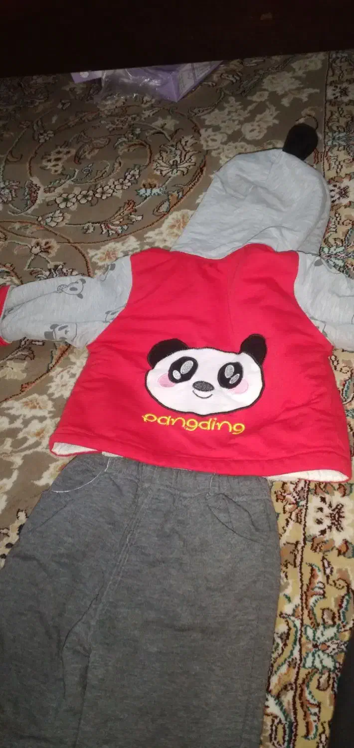 کاپشن شلوار گرم سایز۹ماه تا ۱نیم سال|کفش و لباس بچه|خرمآباد, |دیوار