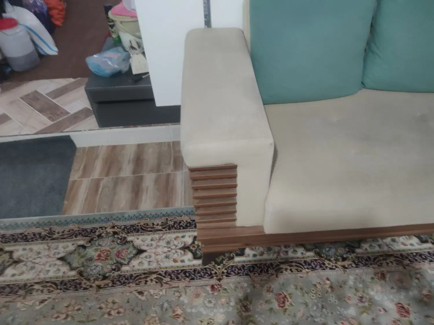 مبل هفت نفره طبی سالم|مبلمان خانگی و میز عسلی|فیروزآباد (فارس), |دیوار