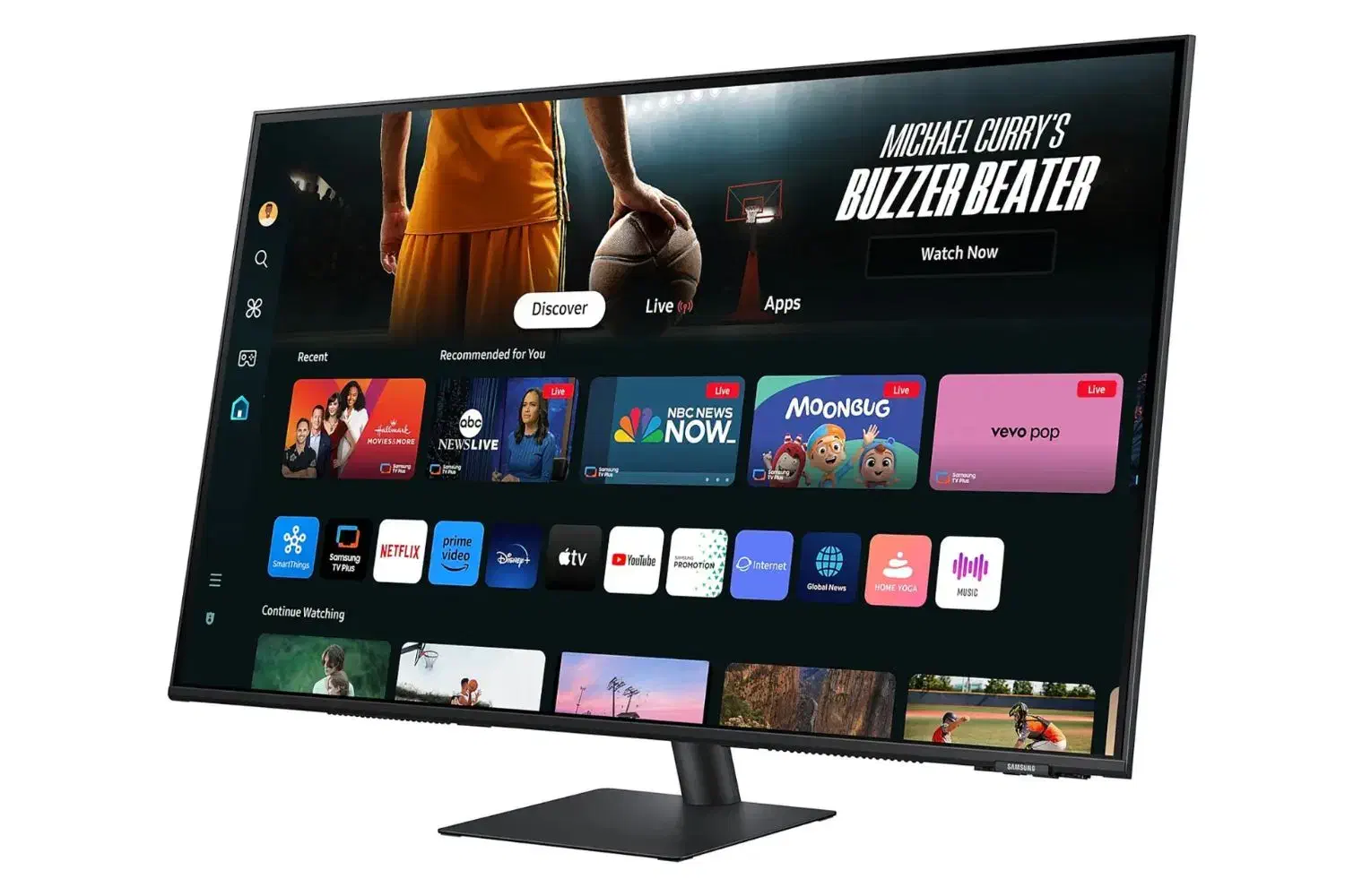 مانیتور 43 اینچ M7 سامسونگ حرفه ایی درحد آکبند4k|قطعات و لوازم جانبی رایانه|تهران, خاوران|دیوار