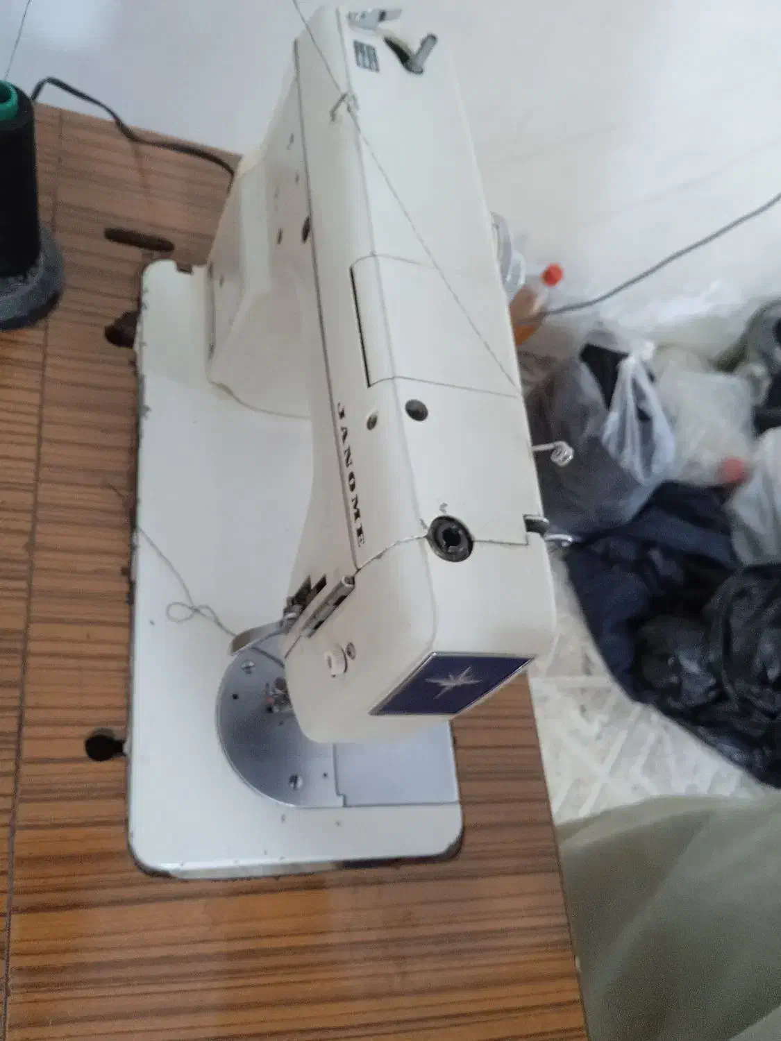 چرخ ژانومه 801|چرخ خیاطی و ریسندگی|وحیدیه, |دیوار