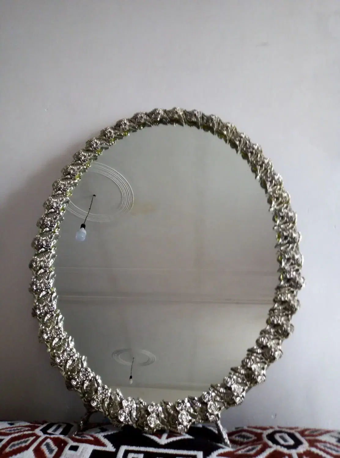 آینه و شمعدان کاملا نو|آینه|کرمان, |دیوار