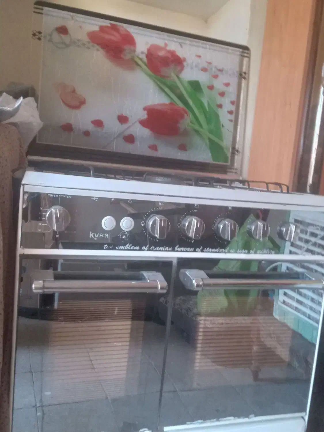 گاز طرح فر پنچ شعله|اجاق گاز و لوازم برقی پختوپز|راین, |دیوار