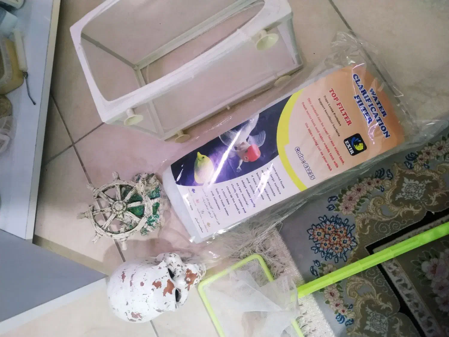 آکواریوم شرکتی شیشه منحنی|ماهی|قم, زنبیل آباد|دیوار