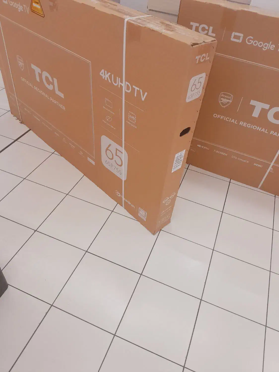 تی سی ال ۶۵ اینچ آکبند مدل 65P755|تلویزیون و پروژکتور|تهران, فردوس|دیوار