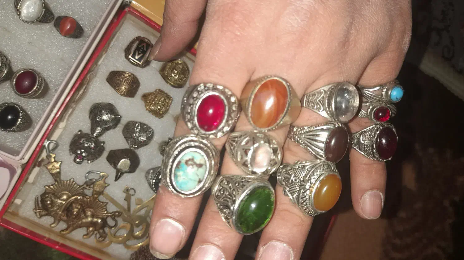 انگشتر با سنگ اصل|بدلیجات|گرگان, |دیوار