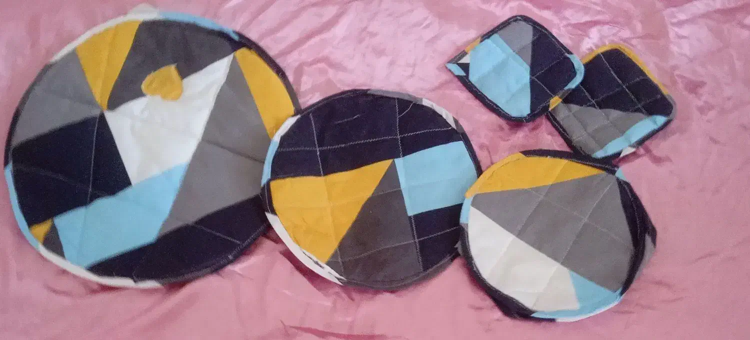 سرویس کامل پارچهای آشپزخانه/کاورلوازم آشپزخانه|سفره، حوله، دستمال آشپزخانه|کوهدشت, |دیوار