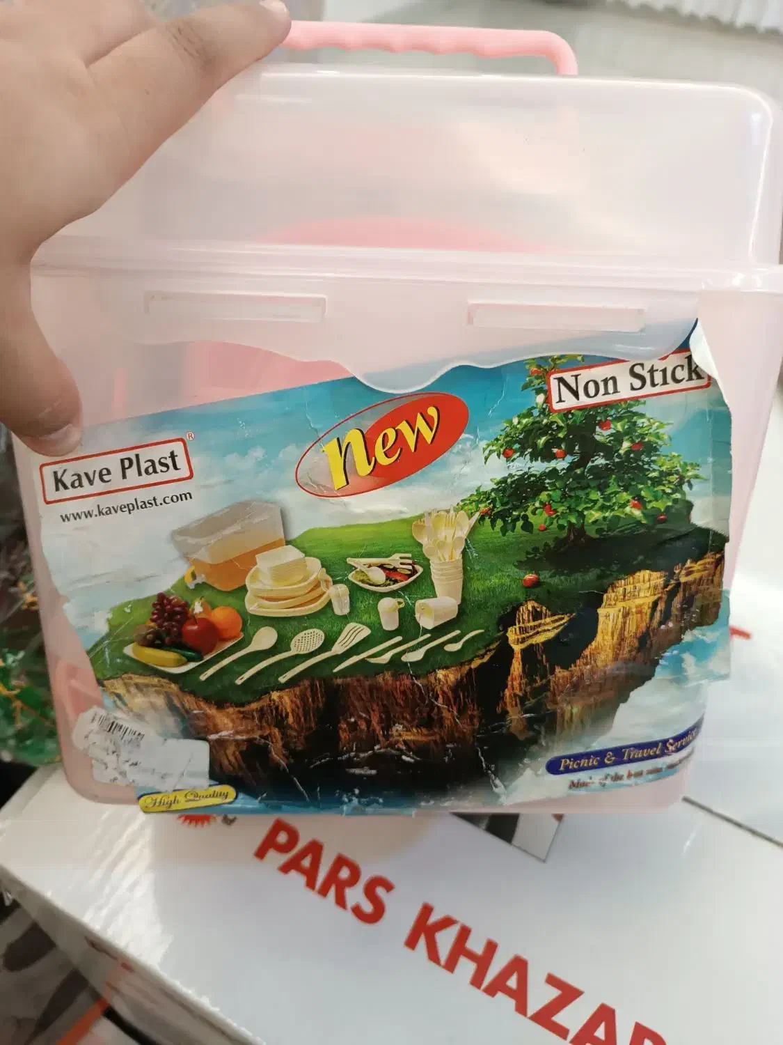 سبد مسافرتی 6 نفره|ظروف نگهدارنده، پلاستیکی، یکبارمصرف|اسلامشهر, مطهری|دیوار