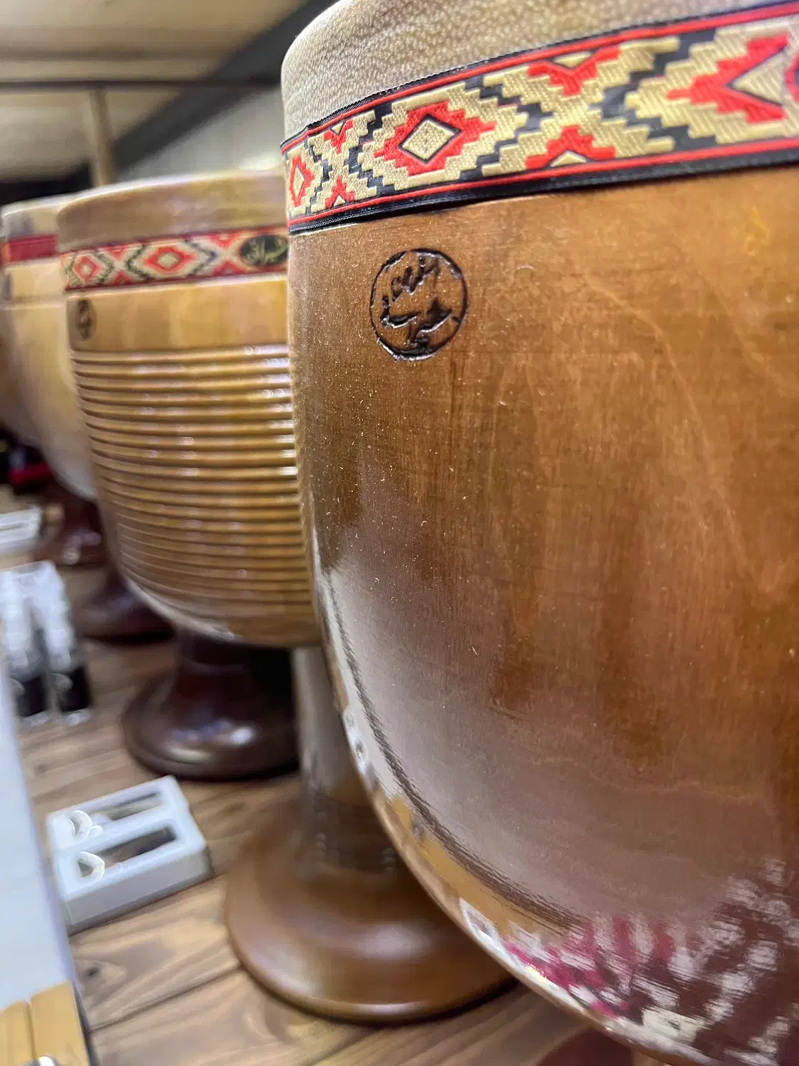 انواع تنبک شیرانی مبتدی تا حرفه ای|سازهای سنتی|قم, هفت تیر|دیوار