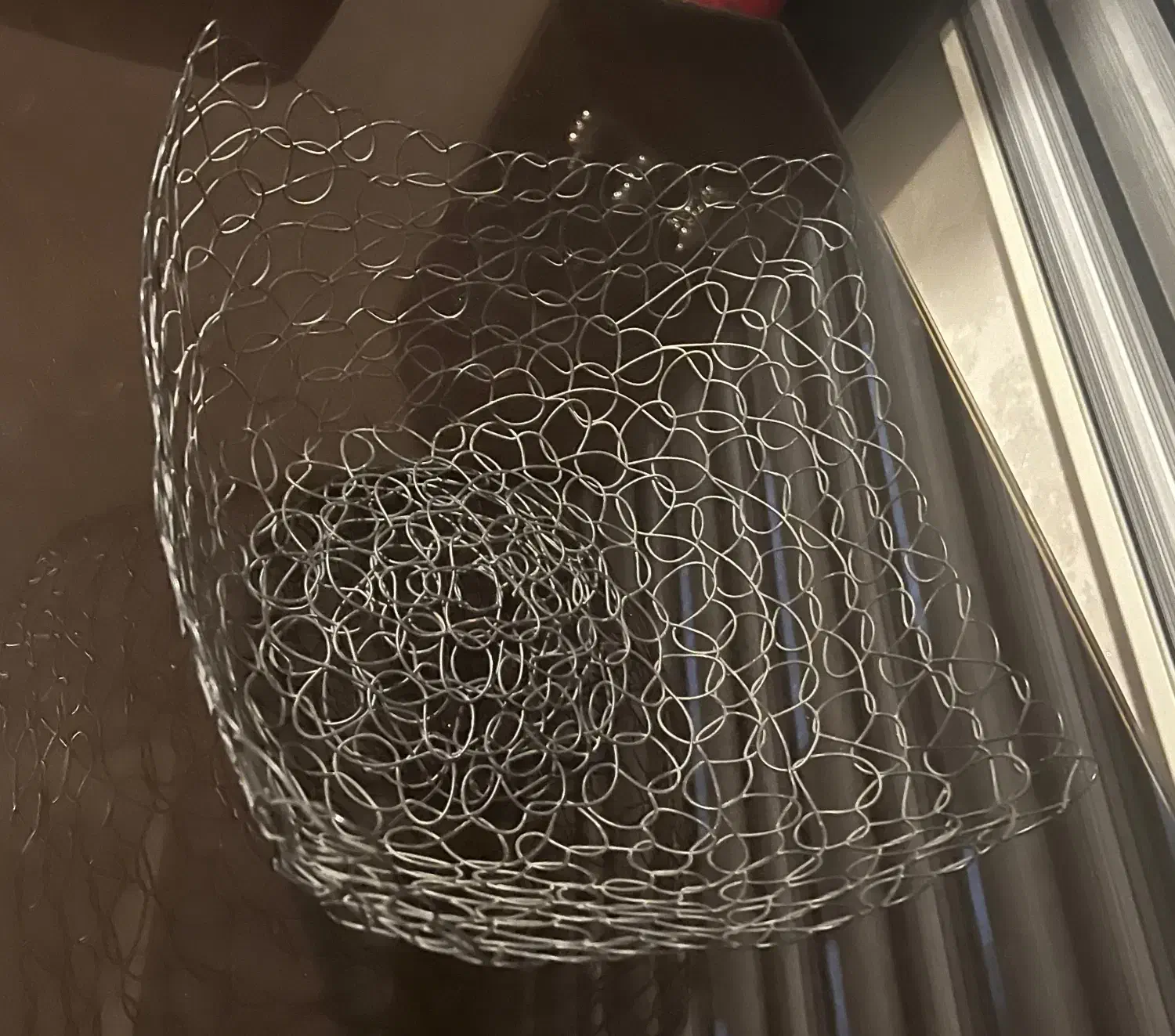 سبد میوه فلزی مشکی مینیمال برند ایکیا|ظروف سرو و پذیرایی|تهران, باغ فیض|دیوار