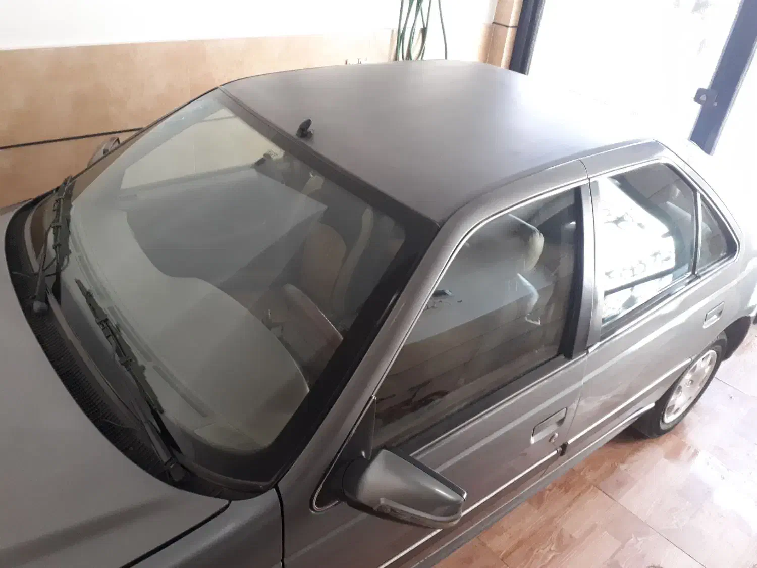 پژو پارس خاکستری ۸۹ خش رخ|خودرو سواری و وانت|بروجرد, |دیوار