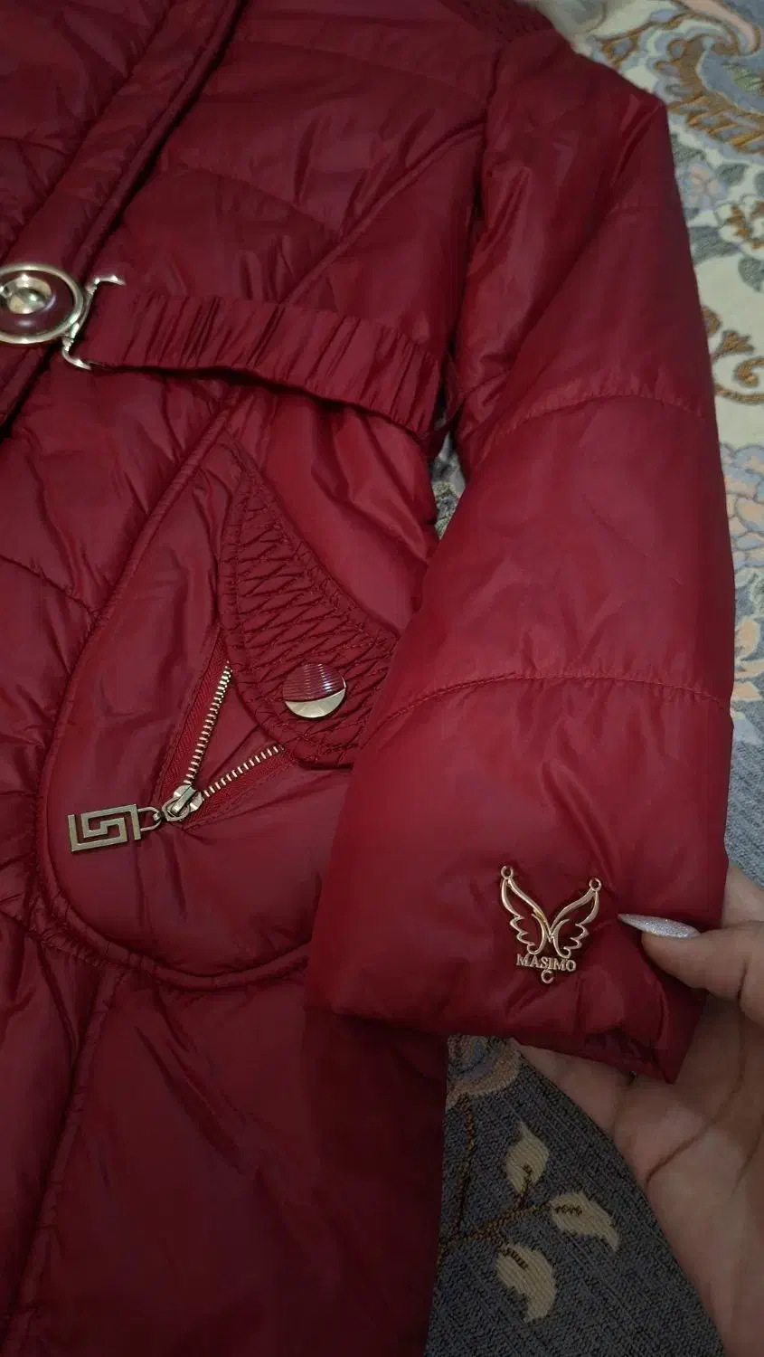 کاپشن خارجی زنانه دخترانه سایز۳۸/۴۰ نو اکبند|لباس|فردیس, منظریه|دیوار