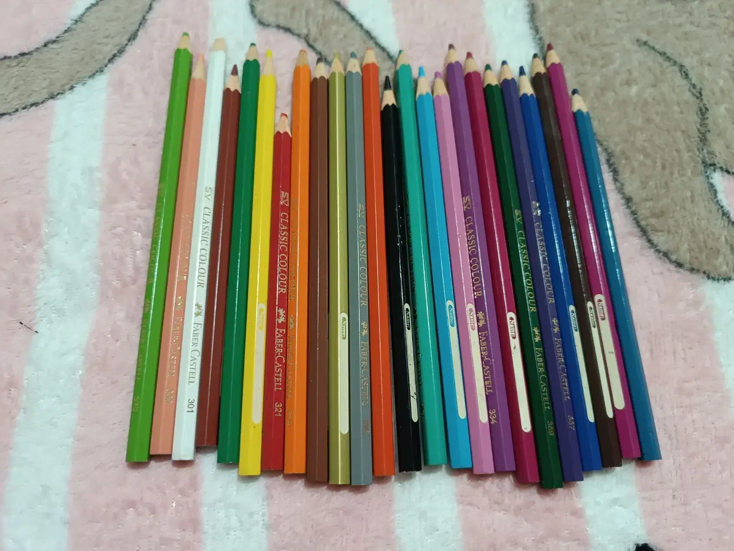 مداد رنگی پلی کروم و فابر کاستل|لوازم التحریر|شیراز, پودنک|دیوار