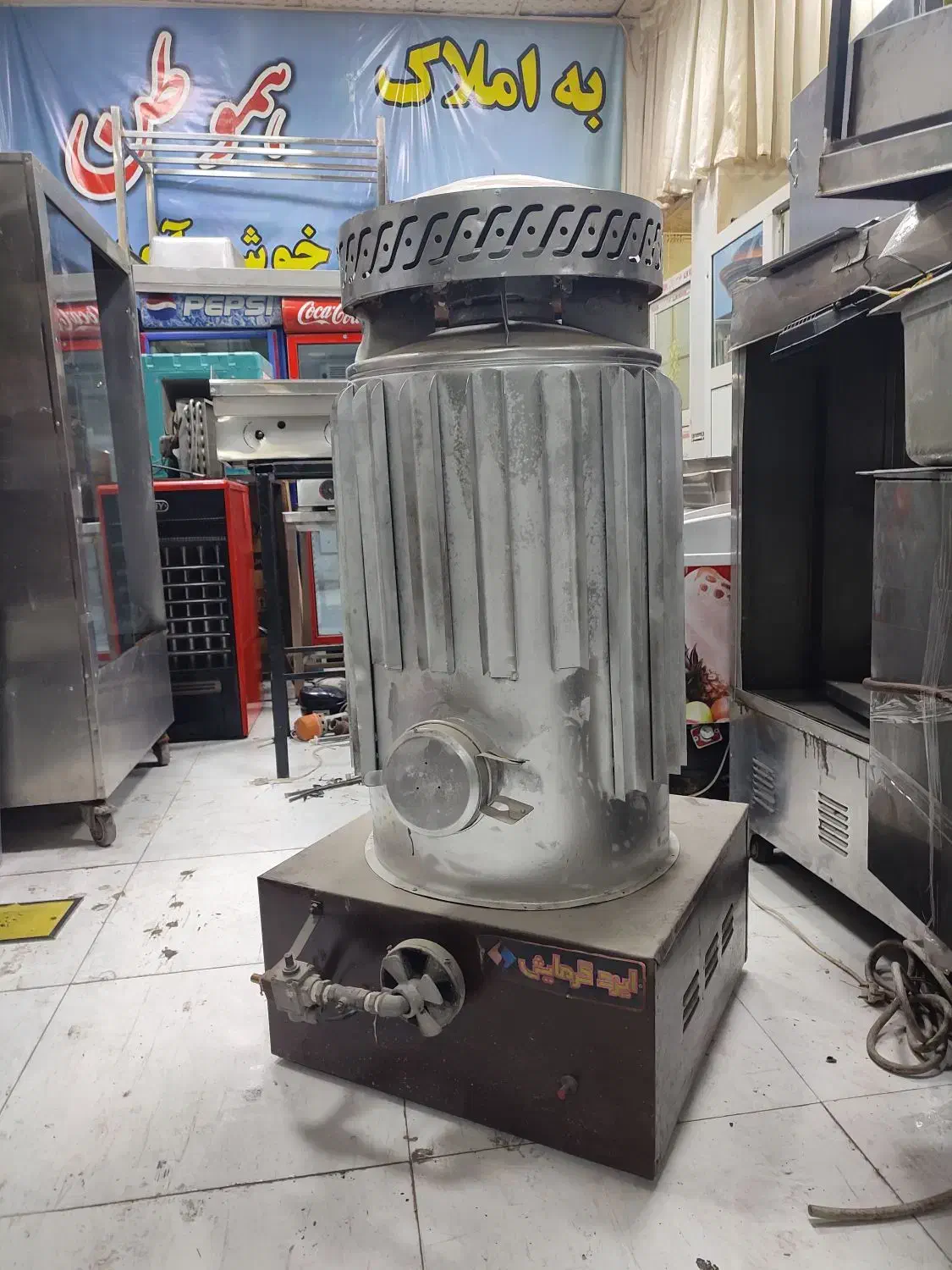 بخاری کارگاهی گازی تمیزو سالم|بخاری، هیتر، شومینه|نسیم‌شهر, |دیوار