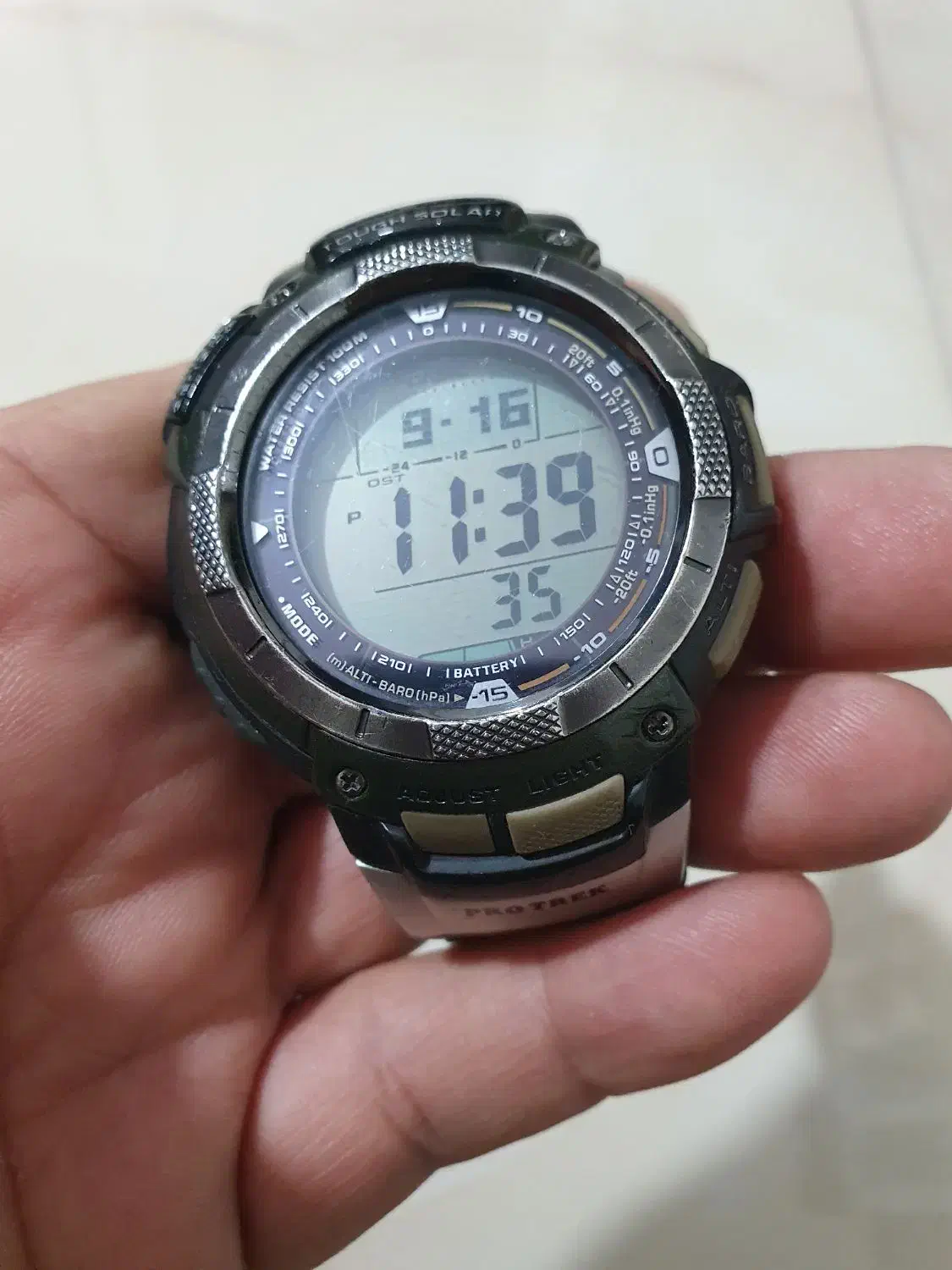 ساعت کاسیو پروترک مدل prg 80L|ساعت|مهاباد (آذربایجان غربی), |دیوار