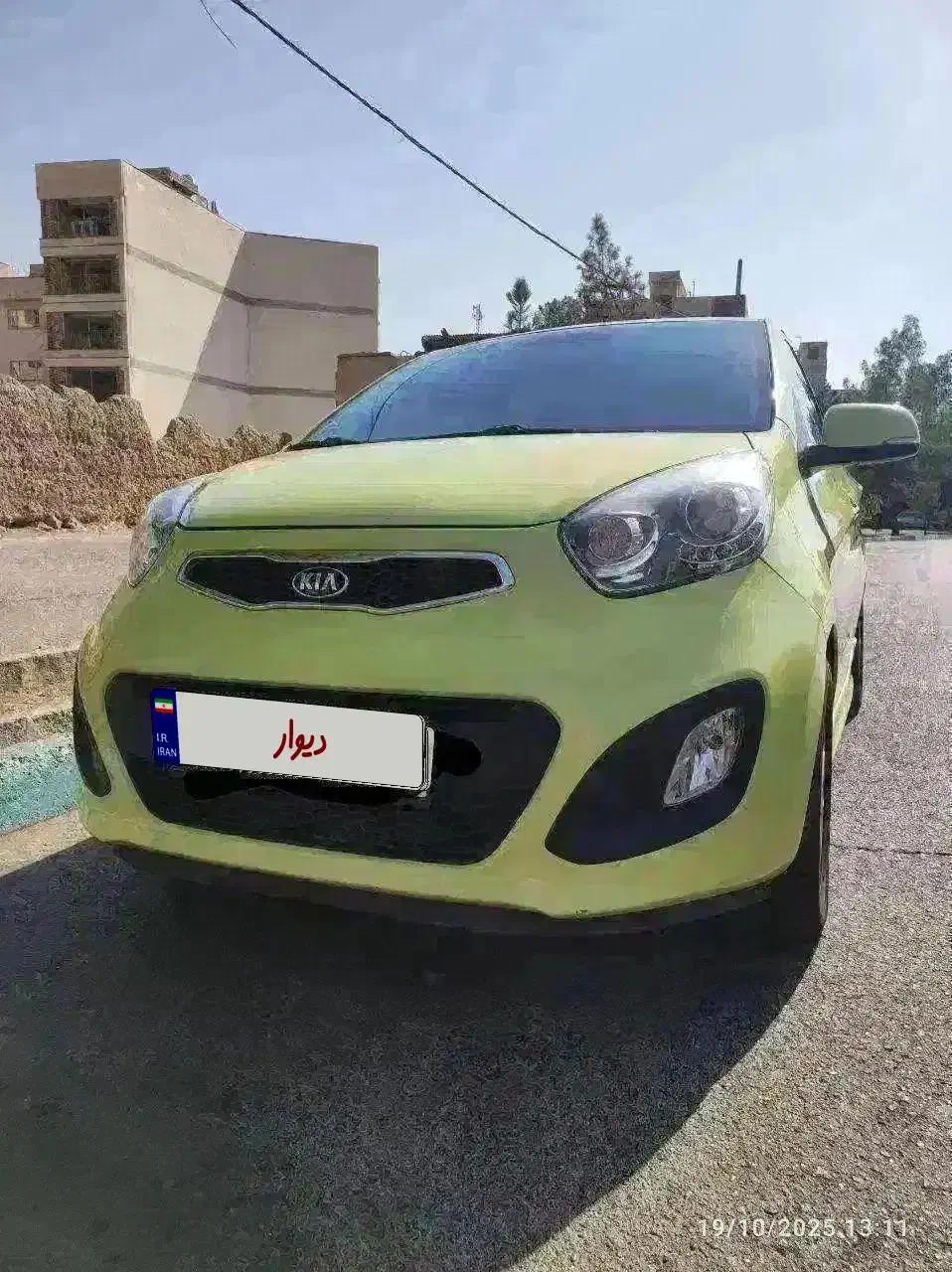 کیا پیکانتو ۲۰۱۳ سبز خاص و خوش رنگ|خودرو سواری و وانت|تهران, جنت‌آباد جنوبی|دیوار