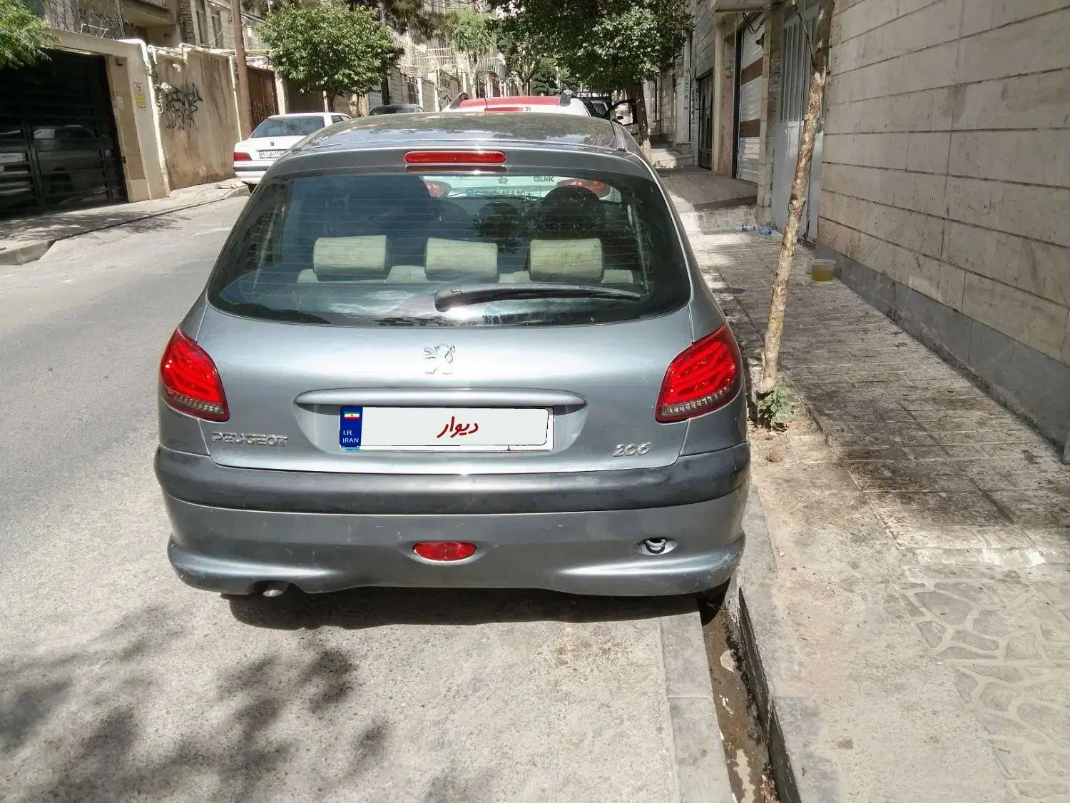 پژو۲۰۶تیپ ۲|خودرو سواری و وانت|تهران, مسعودیه|دیوار
