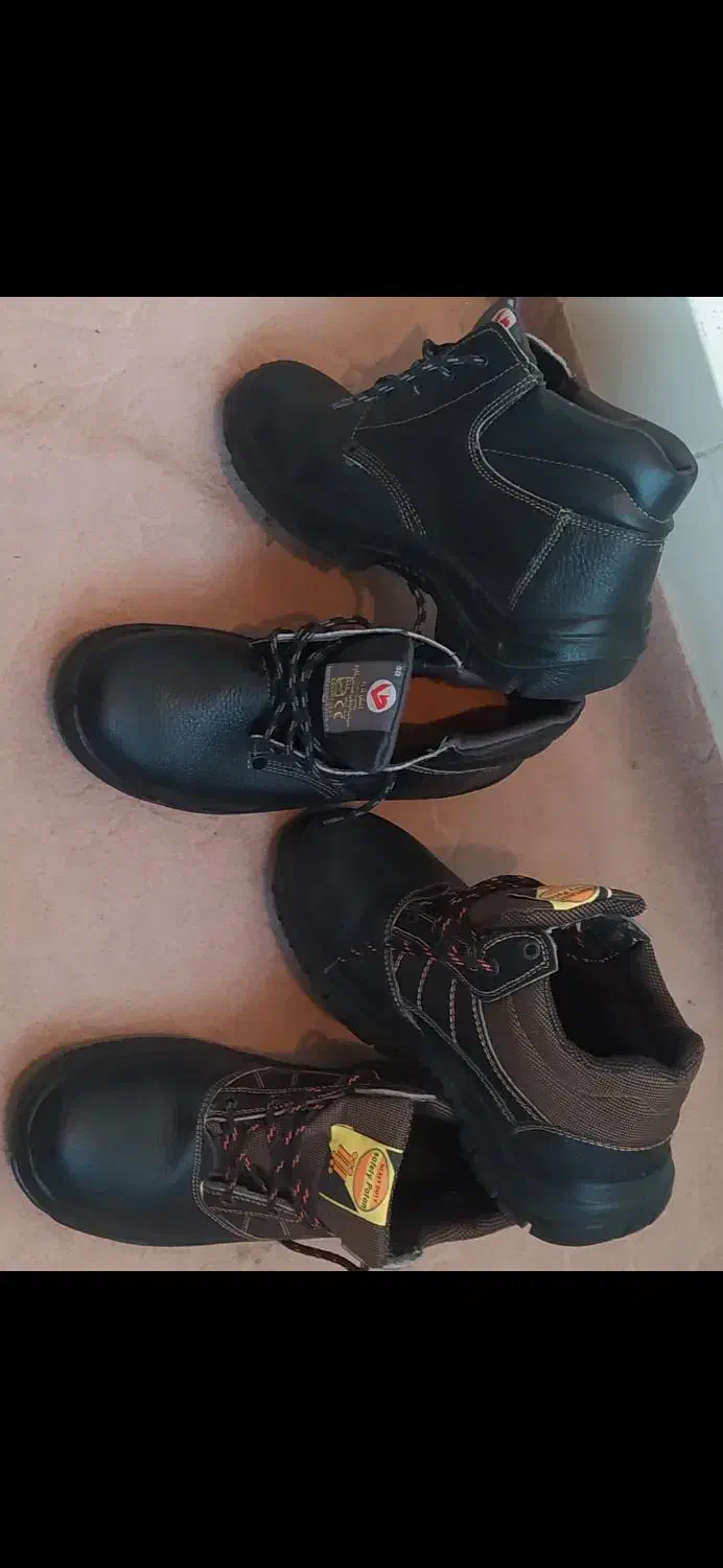 کفش کار ایمنی و دستکش اسیدی|کیف، کفش، کمربند|زنجان, |دیوار