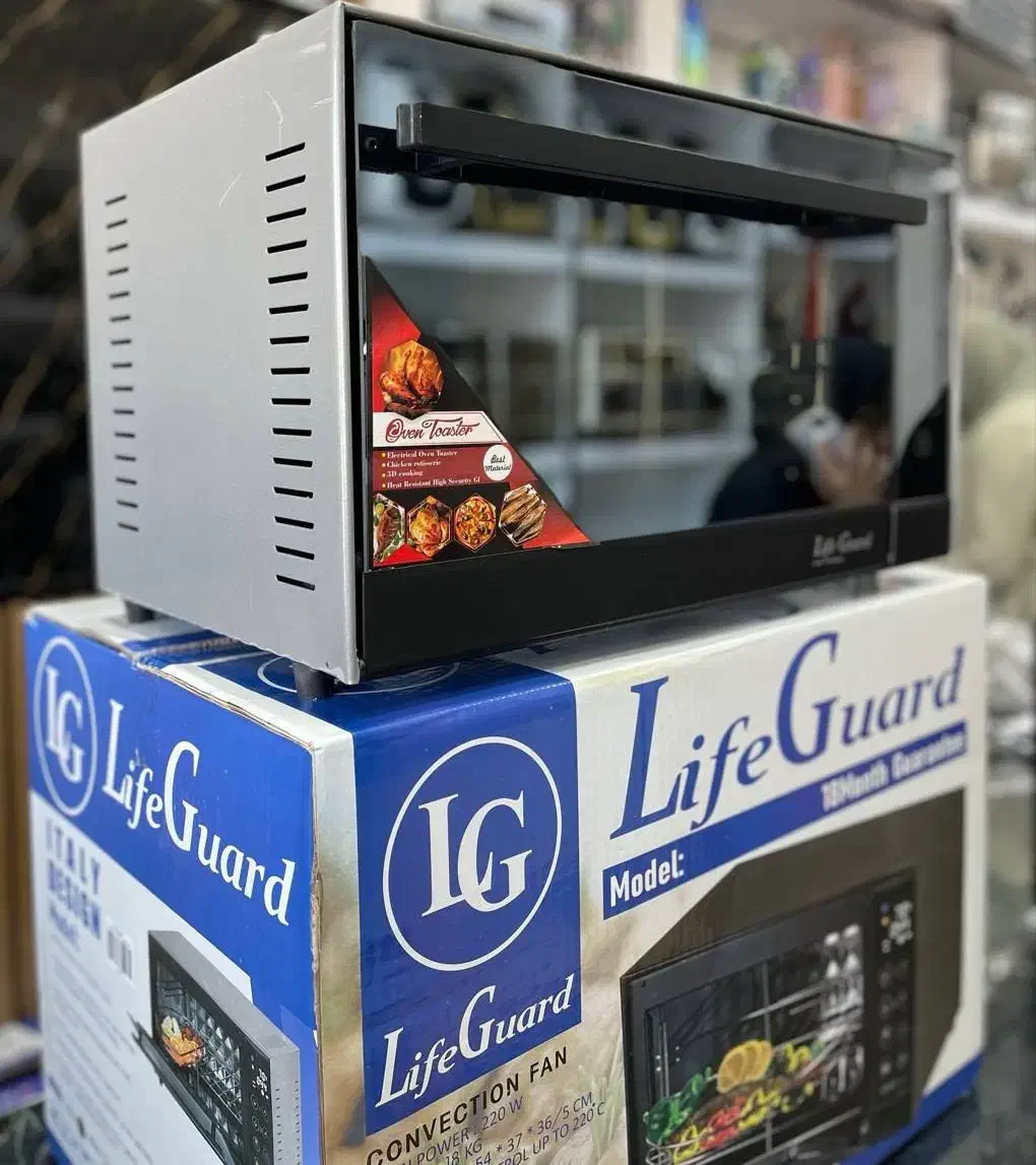 توستر 60لیتری فن دار جوجه گردان از برند life gaurd|اجاق گاز و لوازم برقی پخت‌وپز|سبزوار, فیاض|دیوار