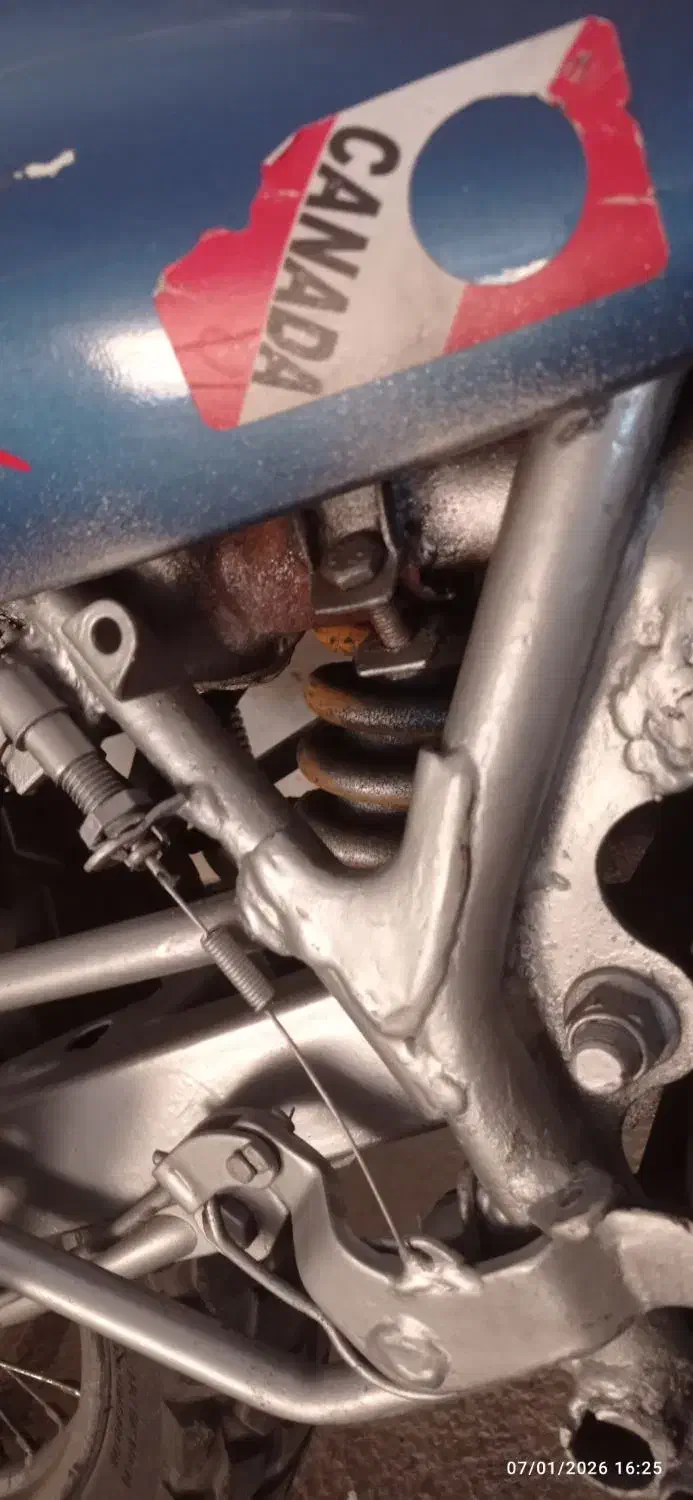 تریل آبی xl150 پلاک ملی|موتورسیکلت|صحنه, |دیوار