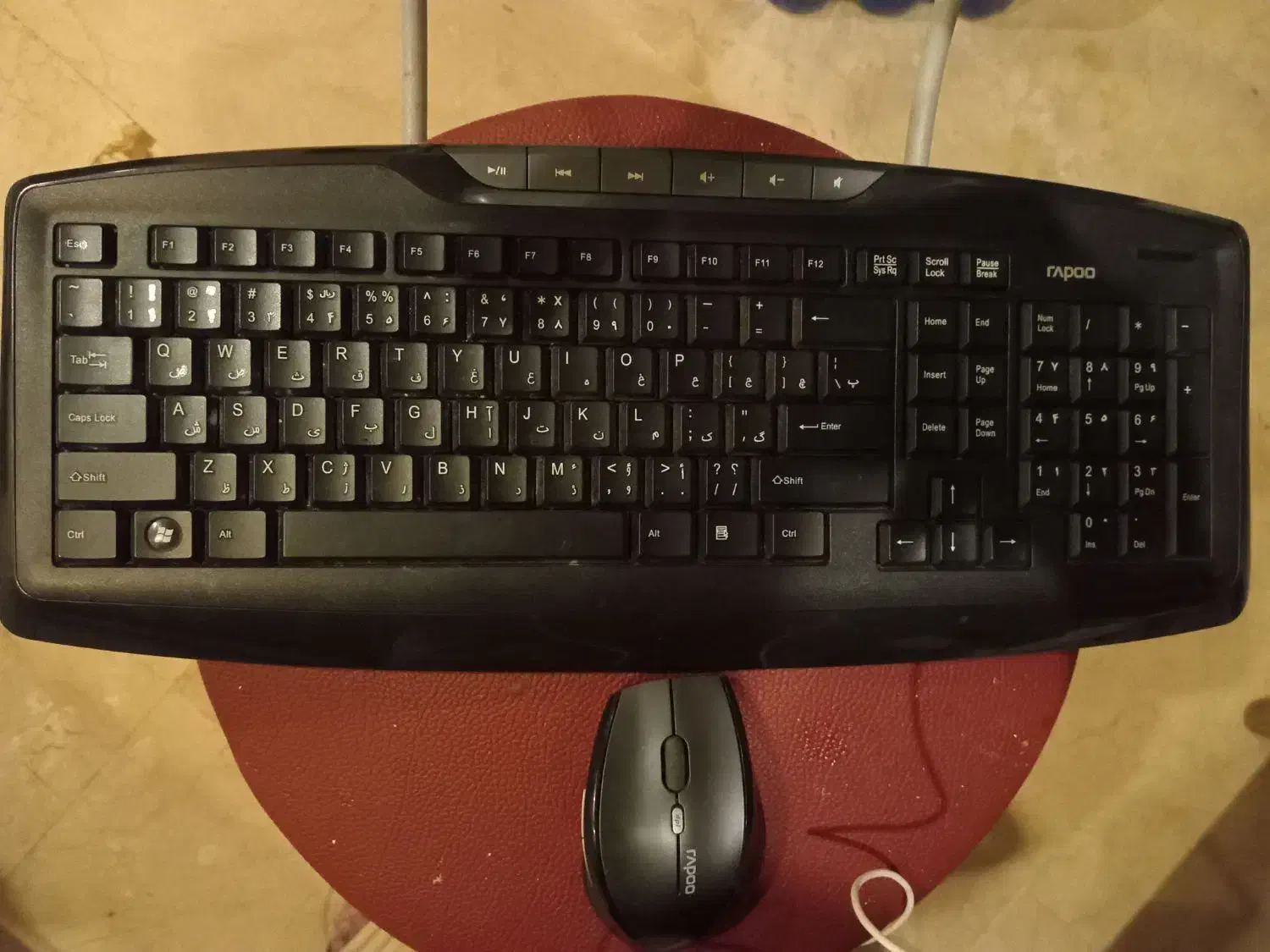 کیبورد راپو|قطعات و لوازم جانبی رایانه|تهران, شهرک غرب|دیوار