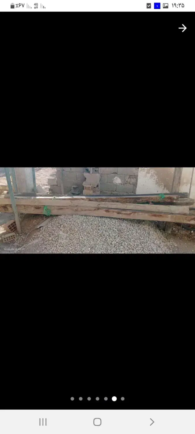 چوب چهارتراش کاملا سالم بدون پوسیدگی و ترک خوردگی|مصالح و تجهیزات ساختمان|کلاله, |دیوار