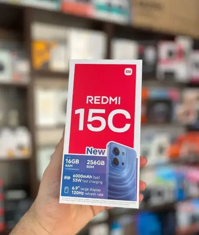 گوشی شیائومی REDMI 15C حافظه 256 رم 8 با گارانتی|موبایل|زنجان, |دیوار