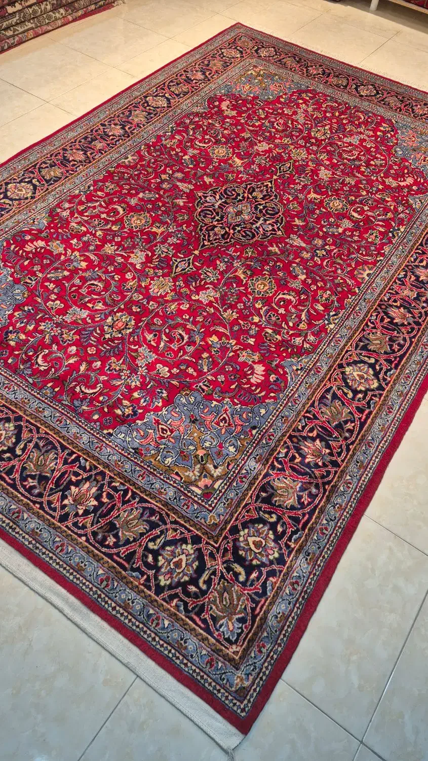 فرش دستباف ۶ متری اراک ریز بافت|فرش|کرج, برغان|دیوار