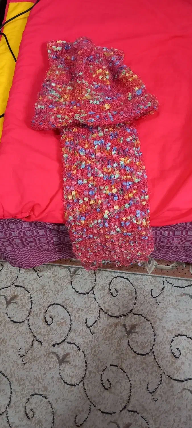 تونیک زنانه و کلاه بافت بچگانه|لباس|بابل, |دیوار